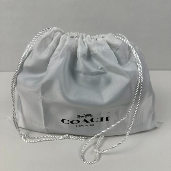 Coach Tabby CR701 Denim Brass/Indigo Shoulder Bag 20 With Quilting - Picture 14 of 14